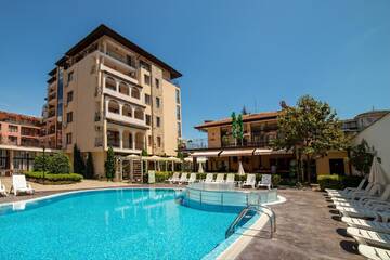 Фотографии Апарт-отели Aparthotel Rose Village г. Солнечный Берег (Болгария) №4 Фото Апарт-отели Aparthotel Rose Village г. Солнечный Берег 4