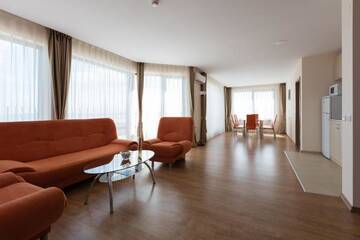 Фото номера Апартаменты с 2 спальнями и балконом Курортные отели Premier Fort Beach Resort г. Солнечный Берег 9