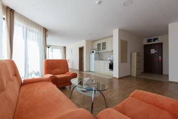 Фото номера Апартаменты с 2 спальнями и балконом Курортные отели Premier Fort Beach Resort г. Солнечный Берег 23
