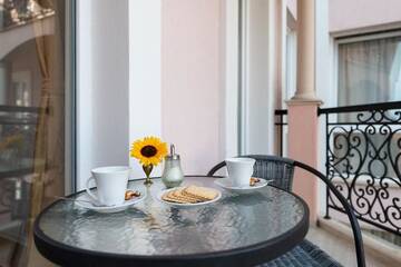 Фото номера One bedroom Apartment Pool view Апарт-отели Sea Romance г. Солнечный Берег 6