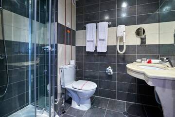 Фото номера Двухместный номер с 1 кроватью Отель Karolina Hotel г. Солнечный Берег 9