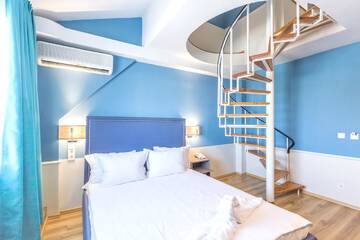 Фото номера Двухуровневый люкс Отель Boulevard Boutique Hotel г. Солнечный Берег 5