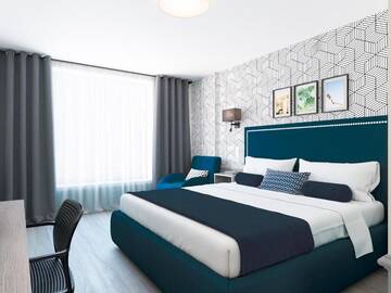 Фото номера Двухместный номер с 1 кроватью и балконом Отель Boulevard Boutique Hotel г. Солнечный Берег 7