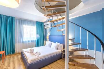 Фото номера Двухуровневый люкс Отель Boulevard Boutique Hotel г. Солнечный Берег 2