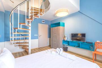Фото номера Двухуровневый люкс Отель Boulevard Boutique Hotel г. Солнечный Берег 3
