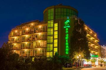 Фото номера Двухместный номер эконом-класса с 2 отдельными кроватями Отель Hotel Boomerang - Sunny Beach г. Солнечный Берег 3