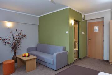 Фото номера Номер-студио (для 2 взрослых и 2 детей) Отель Hotel Aktinia - All Inclusive г. Солнечный Берег 6