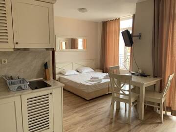 Фото номера Номер-студио (для 2 взрослых и 1 ребенка) Апарт-отели Aparthotel Dawn Park г. Солнечный Берег 4