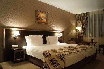 Фото номера Люкс с 1 спальней (для 3 взрослых) Отель Hotel &amp; SPA Diamant Residence - Все включено г. Солнечный Берег 6