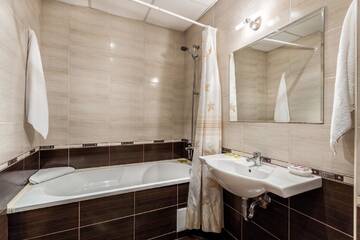 Фото номера Апартаменты с 1 спальней и балконом Отель Hotel Kuban г. Солнечный Берег 10