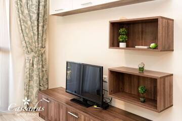 Фото номера Стандартные апартаменты с 1 спальней Апарт-отели Cascadas Family Resort г. Солнечный Берег 3