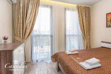 Фото номера Стандартные апартаменты с 1 спальней Апарт-отели Cascadas Family Resort г. Солнечный Берег 6