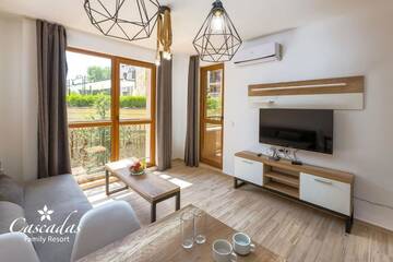 Фото номера Апартаменты Делюкс с 2 спальнями Апарт-отели Cascadas Family Resort г. Солнечный Берег 3