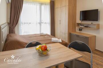 Фото номера Стандартный номер-студио (2 взрослых) Апарт-отели Cascadas Family Resort г. Солнечный Берег 5