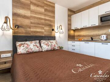 Фото номера Номер-студио Делюкс Апарт-отели Cascadas Family Resort г. Солнечный Берег 3