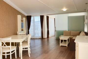Фото номера Апартаменты Делюкс с 1 спальней и видом на парк Апарт-отели Golden Rainbow Beach Aparthotel г. Солнечный Берег 9