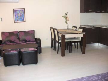 Фото номера Семейный номер-студио с балконом Апарт-отели Rose Garden Omax Hotel Apartments г. Солнечный Берег 5