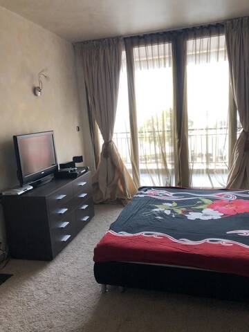 Фото номера Апартаменты Делюкс с 1 спальней и видом на море Отель Hotel Heaven - Ultra All Inclusive by Asteri Hotels г. Солнечный Берег 7