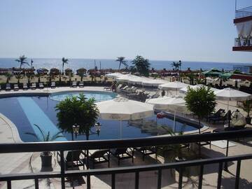 Фото номера Апартаменты с 1 спальней и видом на море Отель Hotel Heaven - Ultra All Inclusive by Asteri Hotels г. Солнечный Берег 6