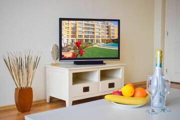 Фото номера Апартаменты с 1 спальней Апарт-отели Flores Park г. Солнечный Берег 2